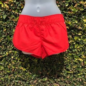 New Hurley red board shorts, size medium